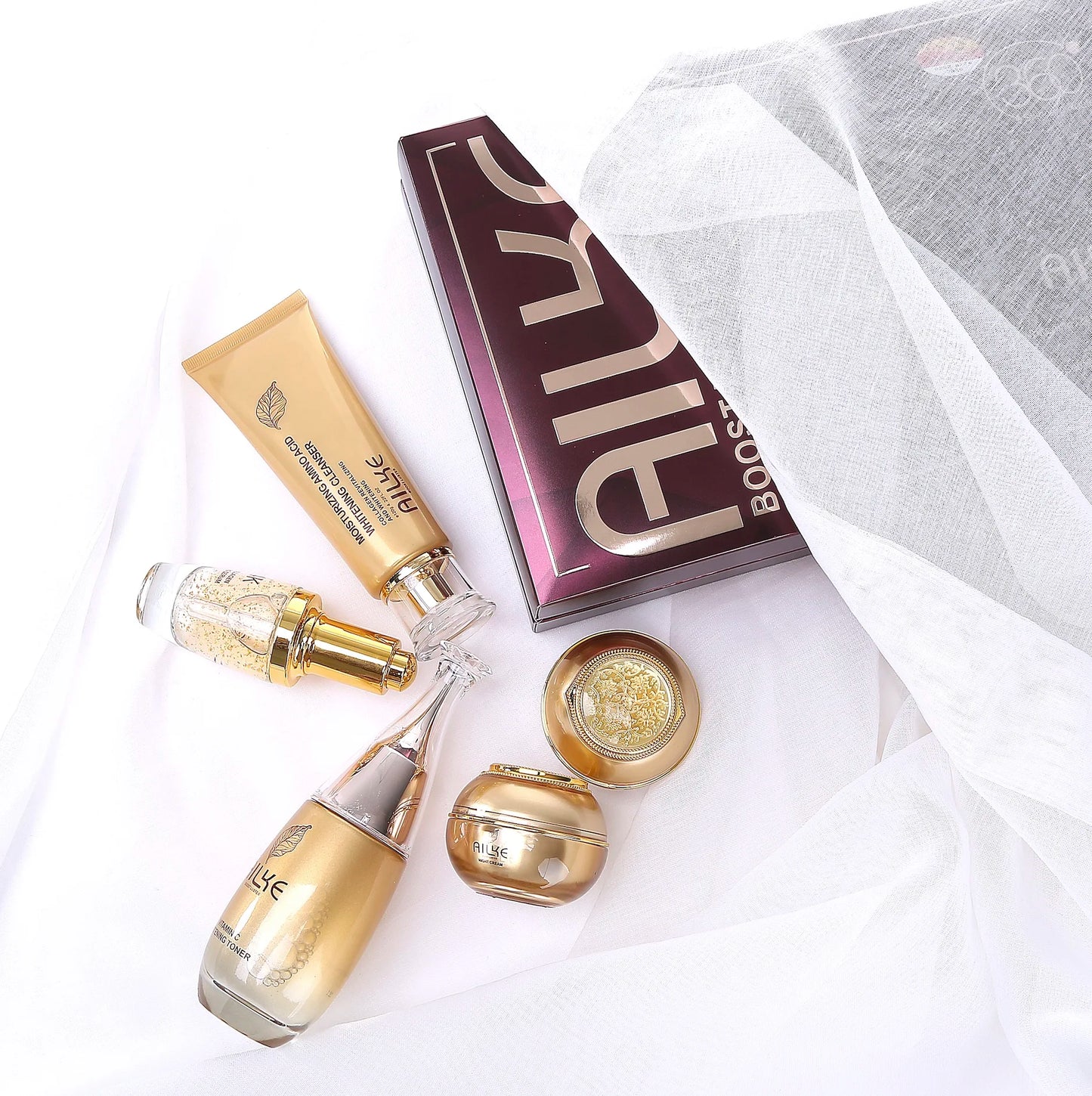 Crème Visage Régénérante Or & Collagène – Éclat, Fermeté & Hydratation 24H