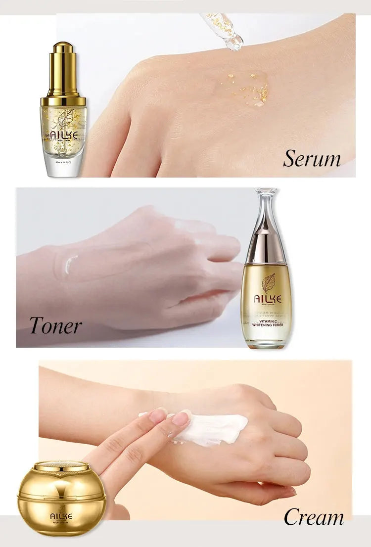 Crème Visage Régénérante Or & Collagène – Éclat, Fermeté & Hydratation 24H