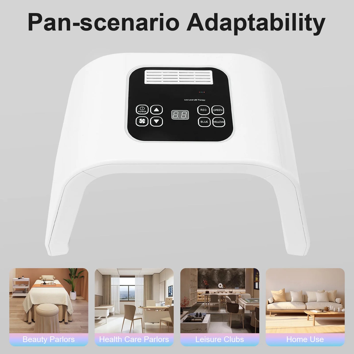 ✨ Masque LED 7 Couleurs – Anti-Âge & Réparation