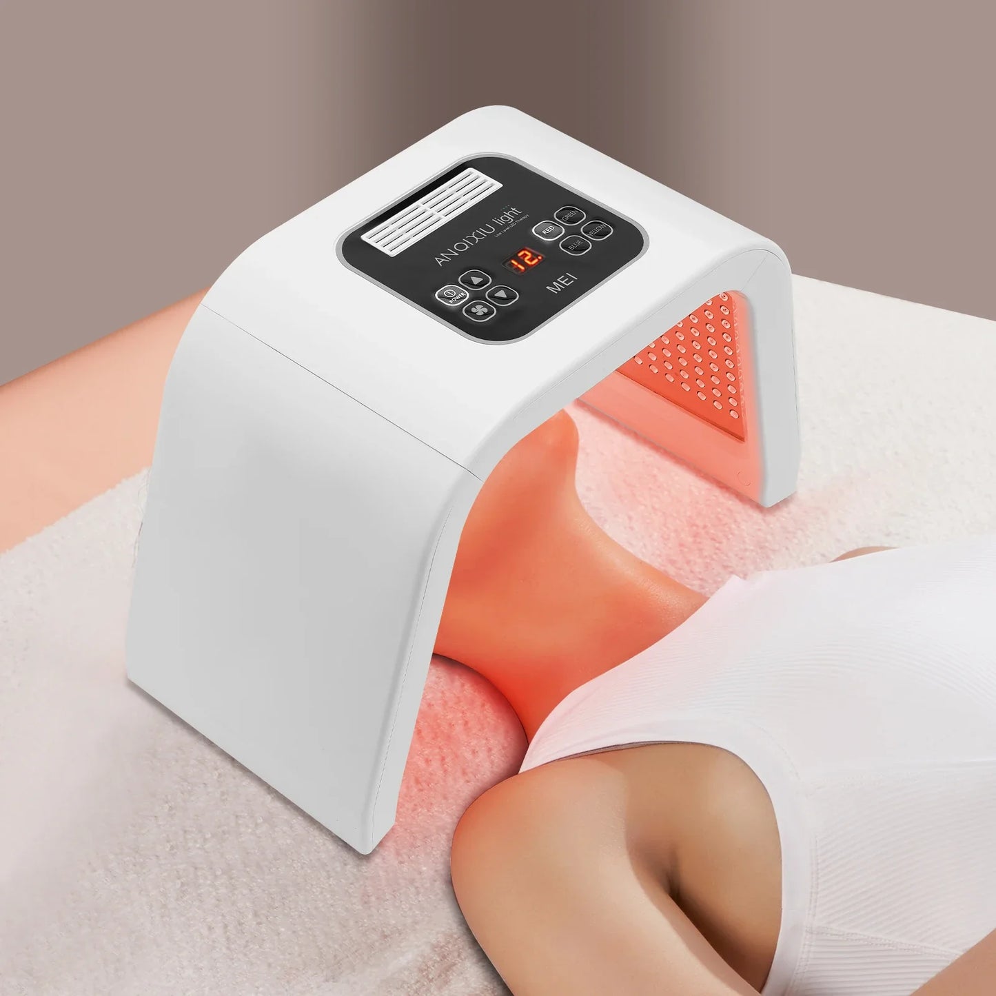 ✨ Masque LED 7 Couleurs – Anti-Âge & Réparation