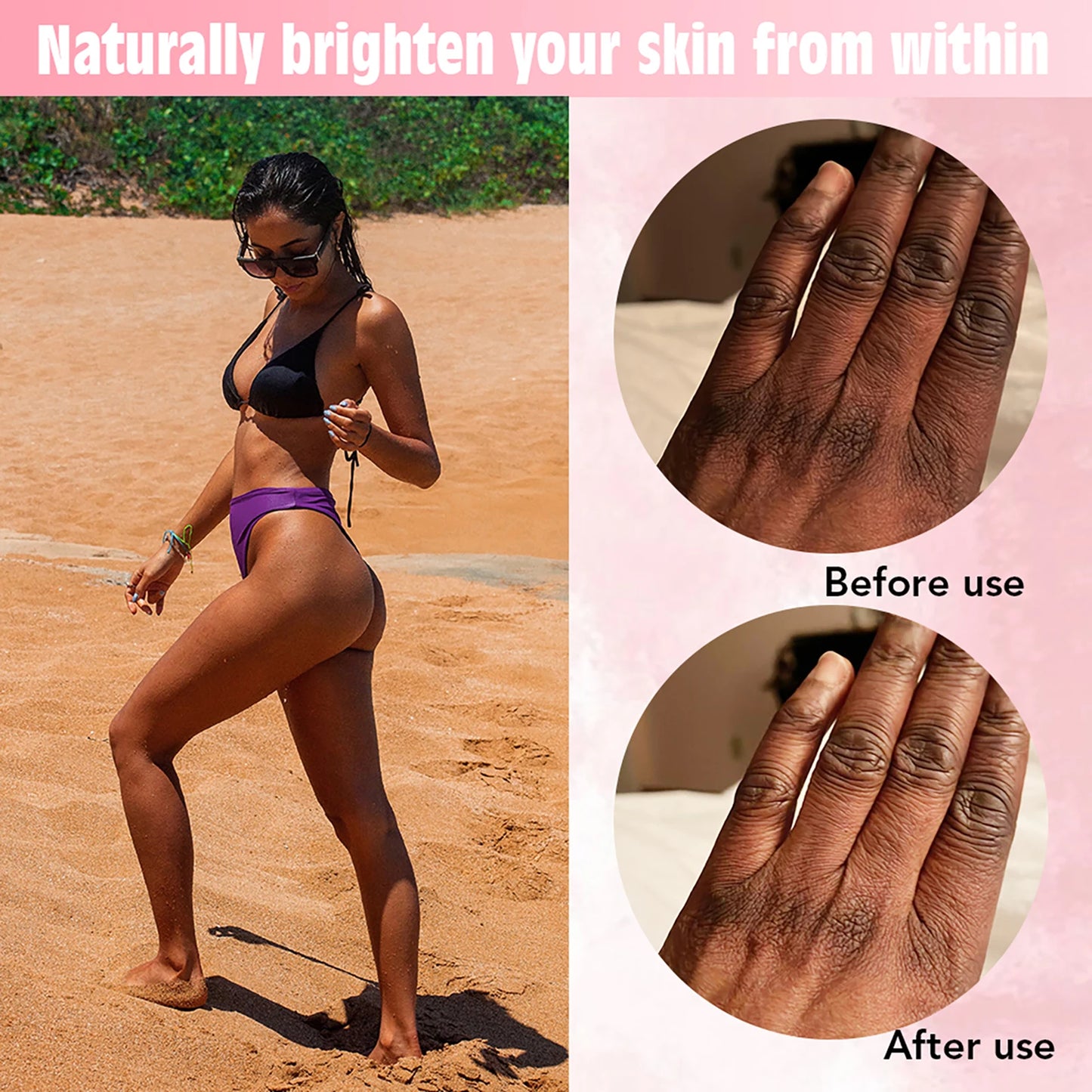 Rituel Éclaircissant & Unifiant Corps – Hydratation, Éclat & Peau Sublimée