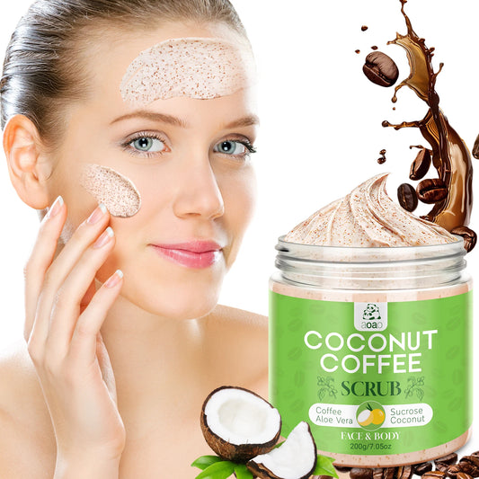 Exfoliant Coco & Café — Douceur Lissante & Éclat Naturel