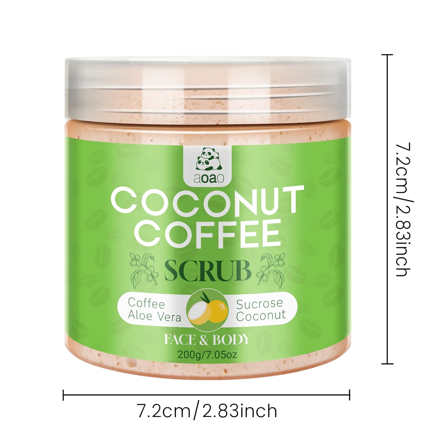 Exfoliant Coco & Café — Douceur Lissante & Éclat Naturel