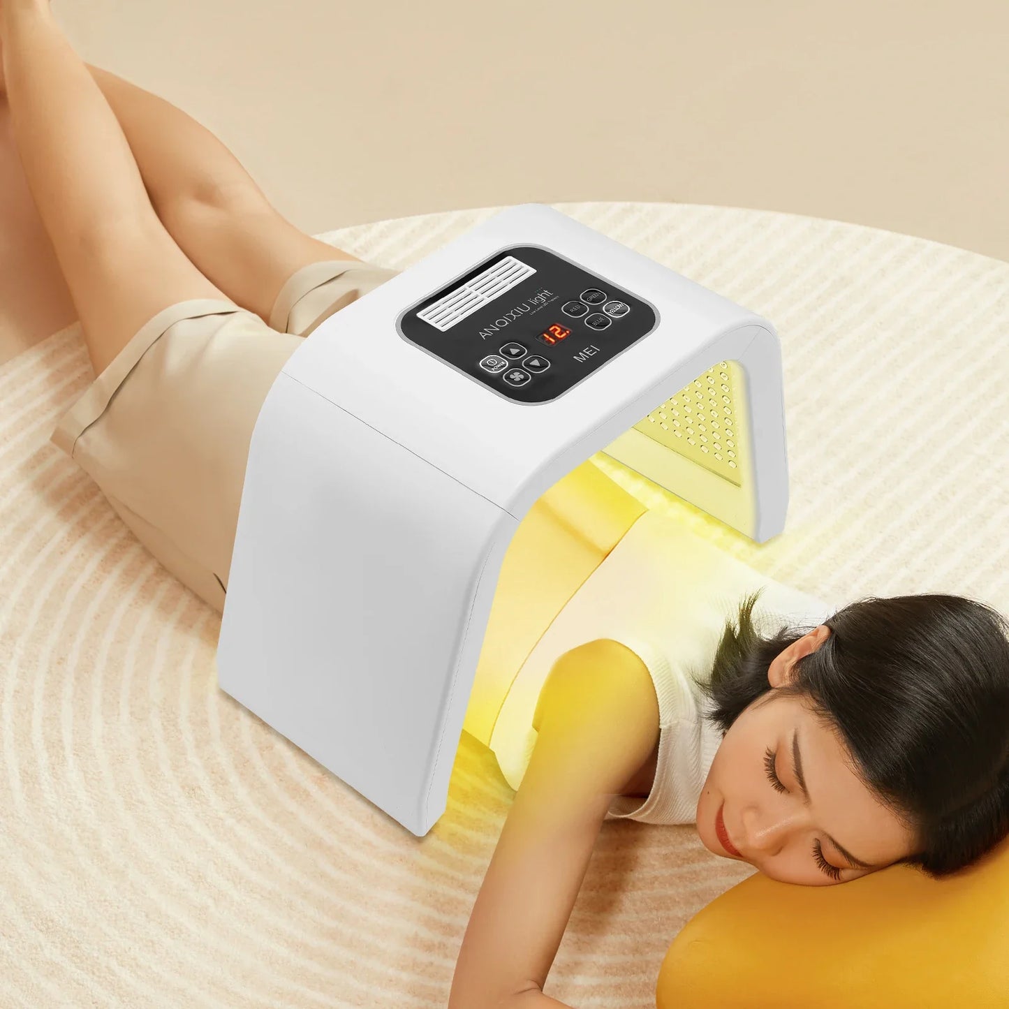 ✨ Masque LED 7 Couleurs – Anti-Âge & Réparation