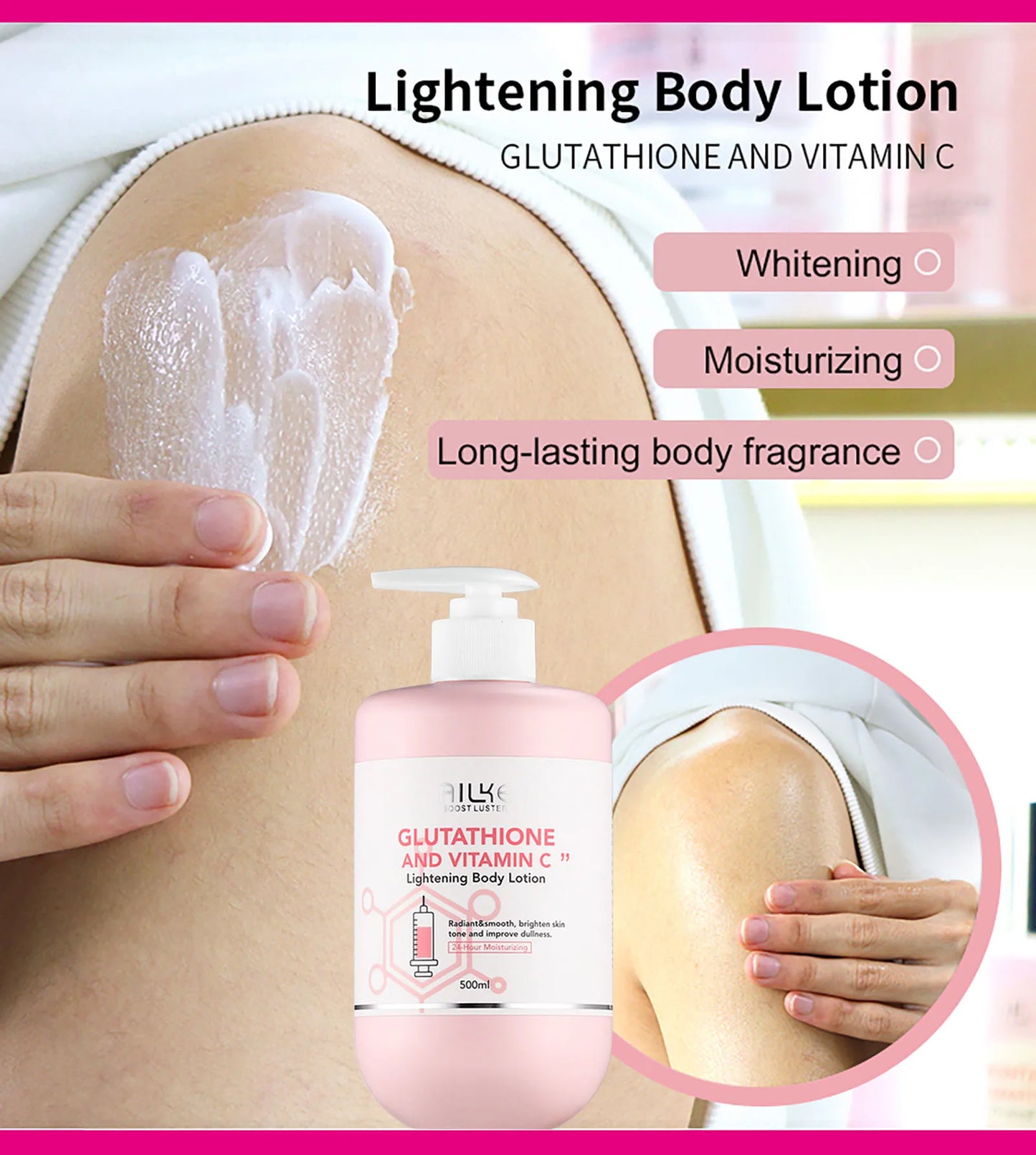 Rituel Éclaircissant & Unifiant Corps – Hydratation, Éclat & Peau Sublimée